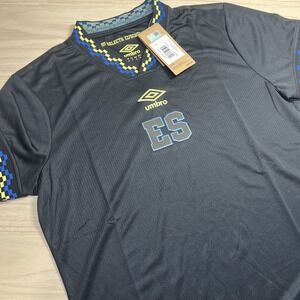Umbro El Salvador National Team 23/24 black Soccer Jersey authentic Women's L